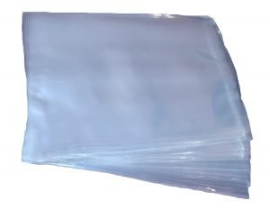 Plastic Polythene Packing PP Pouches for Multipurpose Uses (Transparent) (6 x 8 inches)
