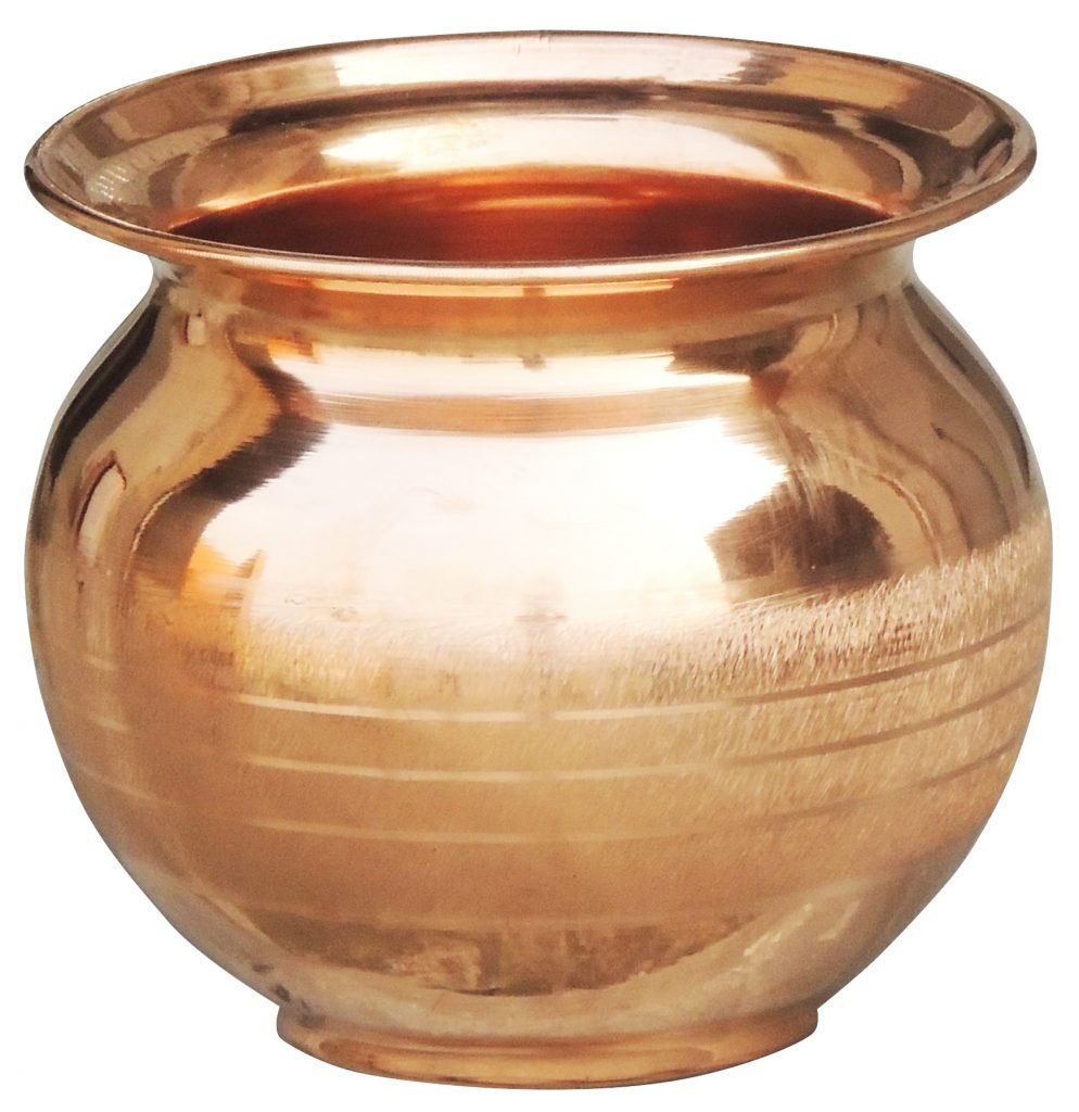 Pure Copper lota Fancy Look and Heavy