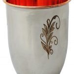 Pure Copper and Steel  Glass 240 Ml