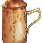 Pure Copper Jug 1.6 Litre  - 4*4*11 Inch
