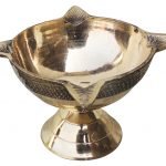 Brass Charmukhi Deepak diya - 1.7 Inch