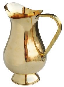 Brass Jug Mughal Design 1.5 Litre - 7.5*5*9 Inch