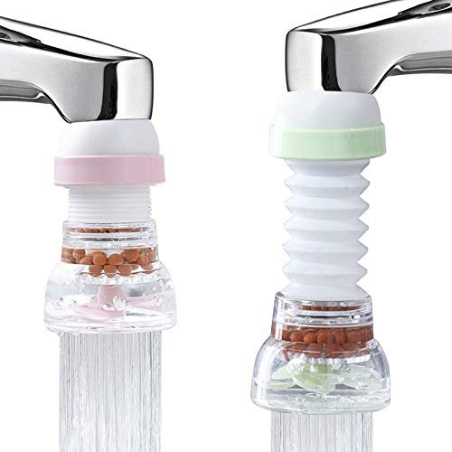Rotate Faucet Nozzle Aerator Kitchen Sprayer Head 360 Degree Water Saving TapÁNJ 