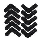 Drip Irrigation Elbow 16mm Black (50 Pcs) - Image 3