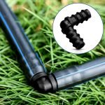 Drip Irrigation Elbow 16mm Black (50 Pcs)