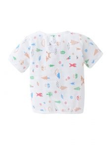 Organic Muslin Jhabla for Babies Newborn Clothes Ultrasoft Organic Cotton Jhabla Set Unisex Summer Vest for Infants Gift Set GOTS Certified 0- 3 months - Image 2