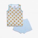 Organic Comfort Wear - 100% Organic Cotton Top and Shorts Set For Kids (Sunny Bliss, 1 - 2 Year) - Image 5