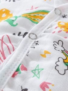 Organic Muslin Jhabla for Babies Newborn Clothes Ultrasoft Organic Cotton Jhabla Set Unisex Summer Vest for Infants Gift Set GOTS Certified 0- 3 months - Image 8