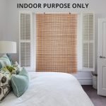 Roll up Bamboo Curtain/Blinds for Window and Balcony-Indoor Use (Beige, 6 Ft Height x 3 Ft Width) - Image 6