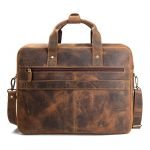 Real  Leather Travel Laptop/MacBook Messenger Bag for Men - Image 2