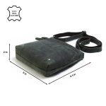 Real Leather 9.5" Inch Sling Cross-BodyBag for Girls And Women - Image 2