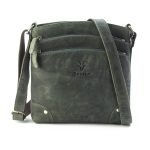 Real Leather 9.5" Inch Sling Cross-BodyBag for Girls And Women
