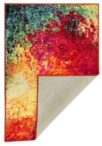 3D Printed Vintage Persian Carpet Rug Runner for Bedroom/Living Area/Home with Anti Slip Backing (4 X 5Feet-Medium, Multicolour)-Pack of 1 - Image 4