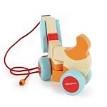Wooden Bruno- The Dog Pull Along Toy (1 Year+) with Attached String- Encourage Walking, Develop Hand-Eye Coordination, Build Gross Motor Skills - Image 4