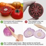 Wooden Play Food for Kids Kitchen toys for toddlers Cutting Pretend Toy Food wooden Fruits Vegetables Gift for Boys Girls Educational Toys - Image 5