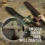 Engaging Wooden Swords for Kids -3 Pack Eco-Friendly Handmade Wooden Toy Swords for Kids Aged 5 and Up -Durable, Safe, Chemical Free Outdoor Play Equipment for Kids - Image 5