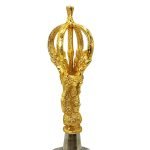 Brass Tibetan Om Bell Fengshui Vastu Meditation Healing Spiritual Gifting Handicraft Product for Home, Office & Buddhist Temple (Big Size) - Image 3